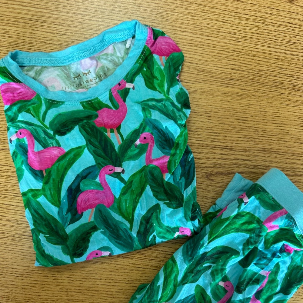 Little Sleepies Flamingo Long Pjs